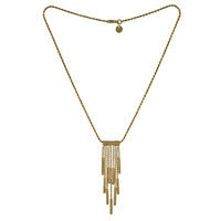 Gold Demeter Tassel Necklace — Cara Tonkin