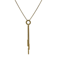 Gold Demeter Tassel Pendant — Cara Tonkin