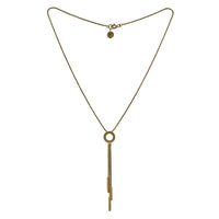 Gold Demeter Tassel Pendant — Cara Tonkin