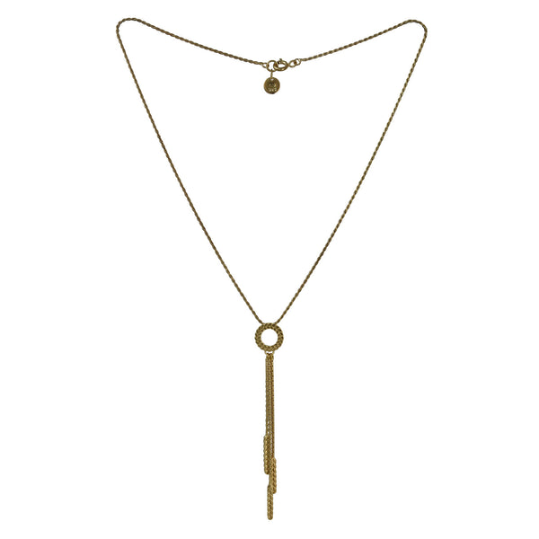 Gold Demeter Tassel Pendant — Cara Tonkin