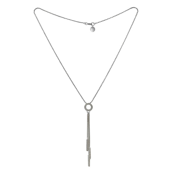 Silver Demeter Tassel Pendant — Cara Tonkin