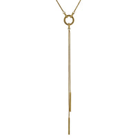Gold Demeter Lariat — Cara Tonkin