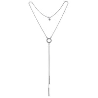 Silver Demeter Lariat — Cara Tonkin