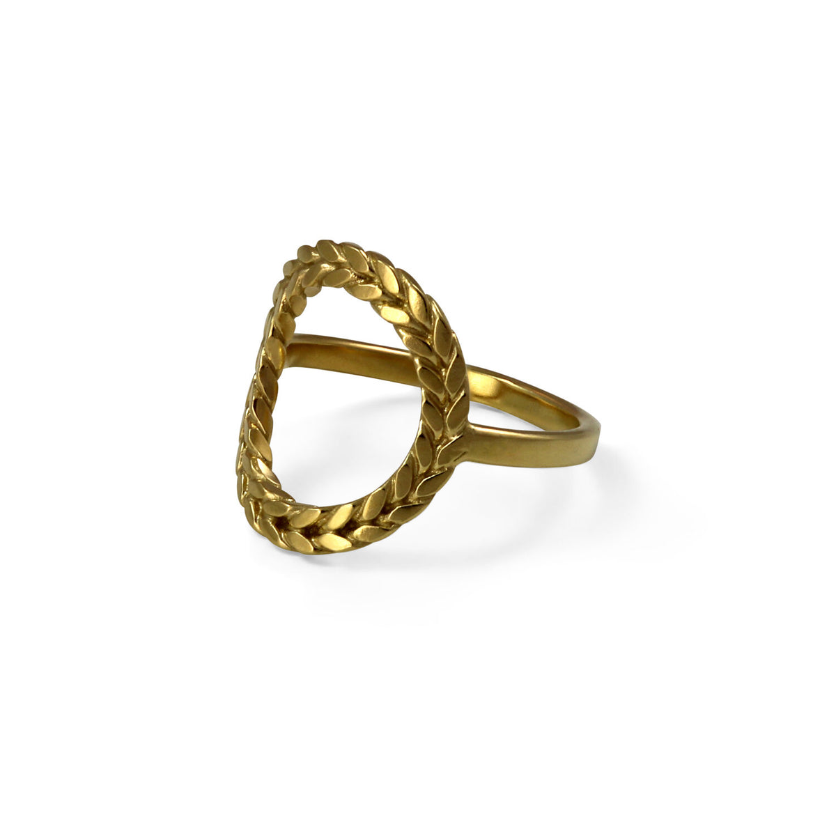 Gold Demeter Wreath Ring — Cara Tonkin