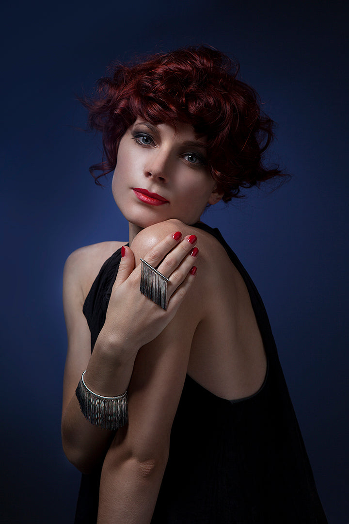 Silver Gold Vesper Full Swing Interchangeable Bracelet/Necklace — Cara Tonkin