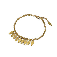 Gold Icarus Dainty Drops Bracelet  — Cara Tonkin