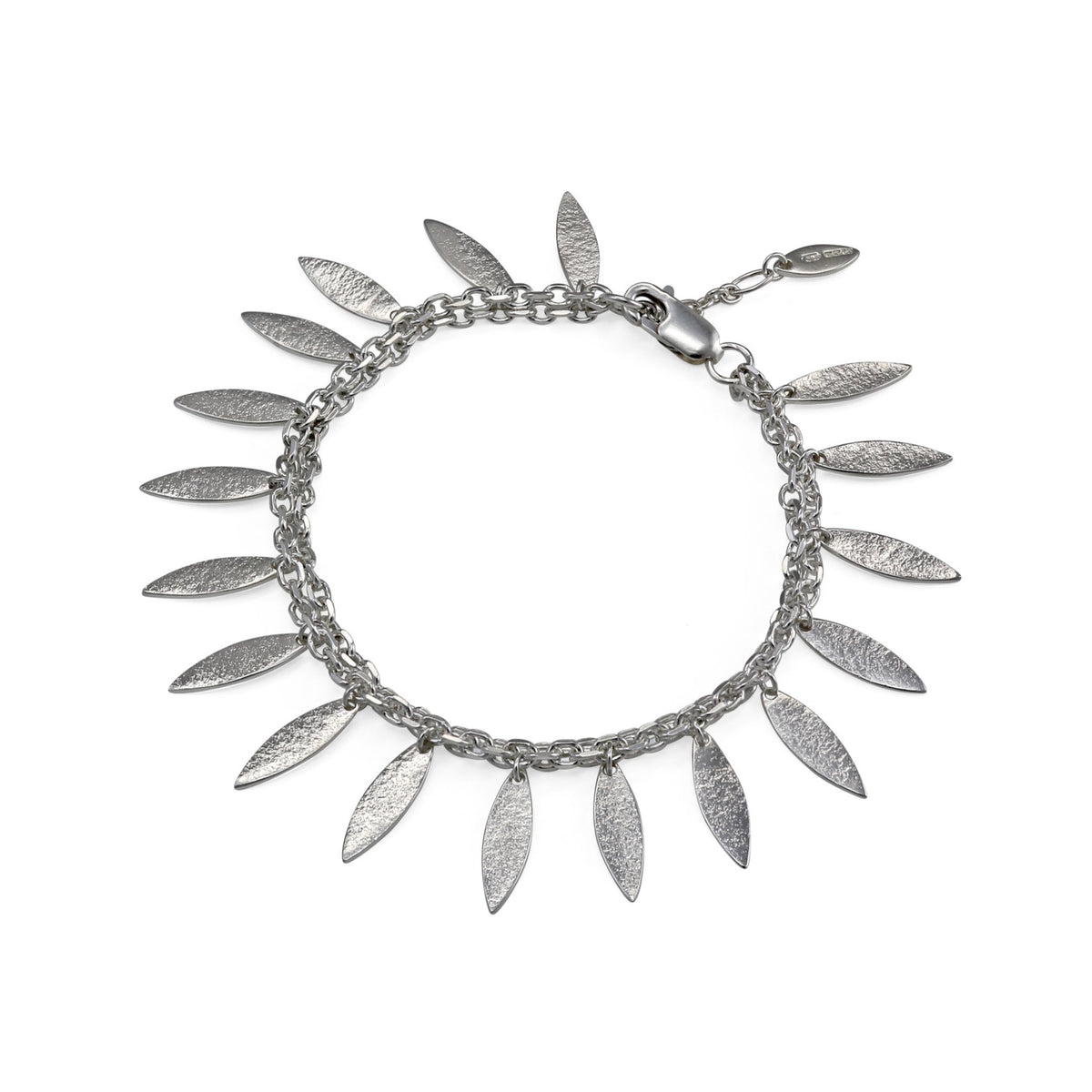 Silver Icarus Drops Bracelet — Cara Tonkin