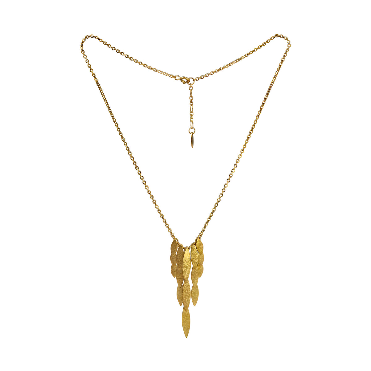 Gold Icarus Waterfall Necklace — Cara Tonkin