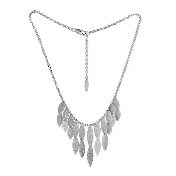 Silver Icarus Large Waterfall Necklace  — Cara Tonkin