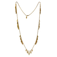 Gold Icarus Large Drops Necklace — Cara Tonkin