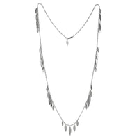 Silver Icarus Large Drops Necklace  — Cara Tonkin