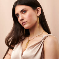Silver Demeter Tassel Necklace — Cara Tonkin