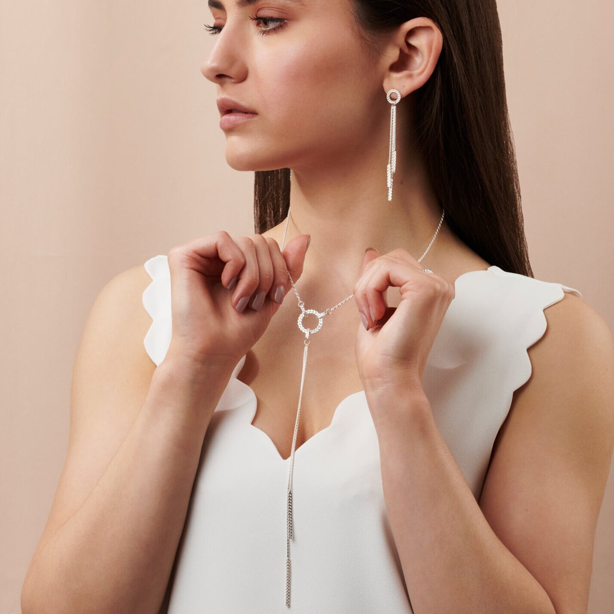 Gold Demeter Lariat — Cara Tonkin