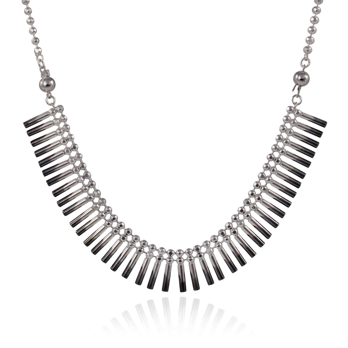 Silver Theda Cleo Interchangeable Bracelet/Necklace — Cara Tonkin