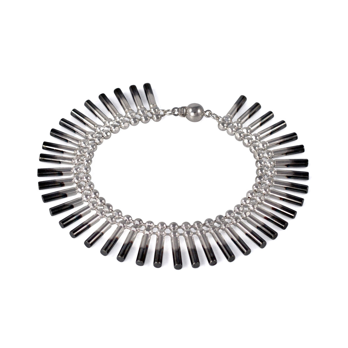 Silver Theda Cleo Interchangeable Bracelet/Necklace — Cara Tonkin