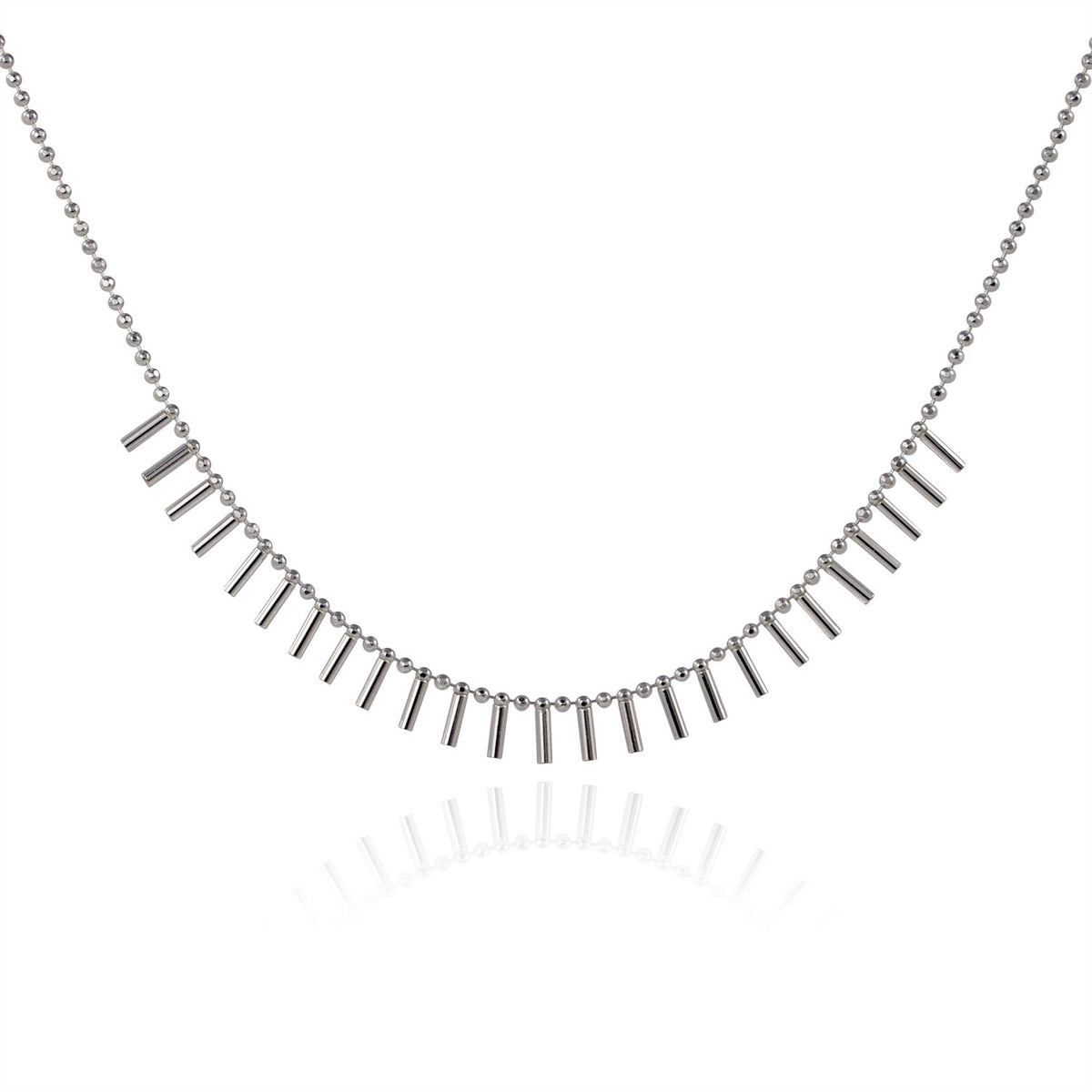 Silver Theda Ceaser Necklace — Cara Tonkin