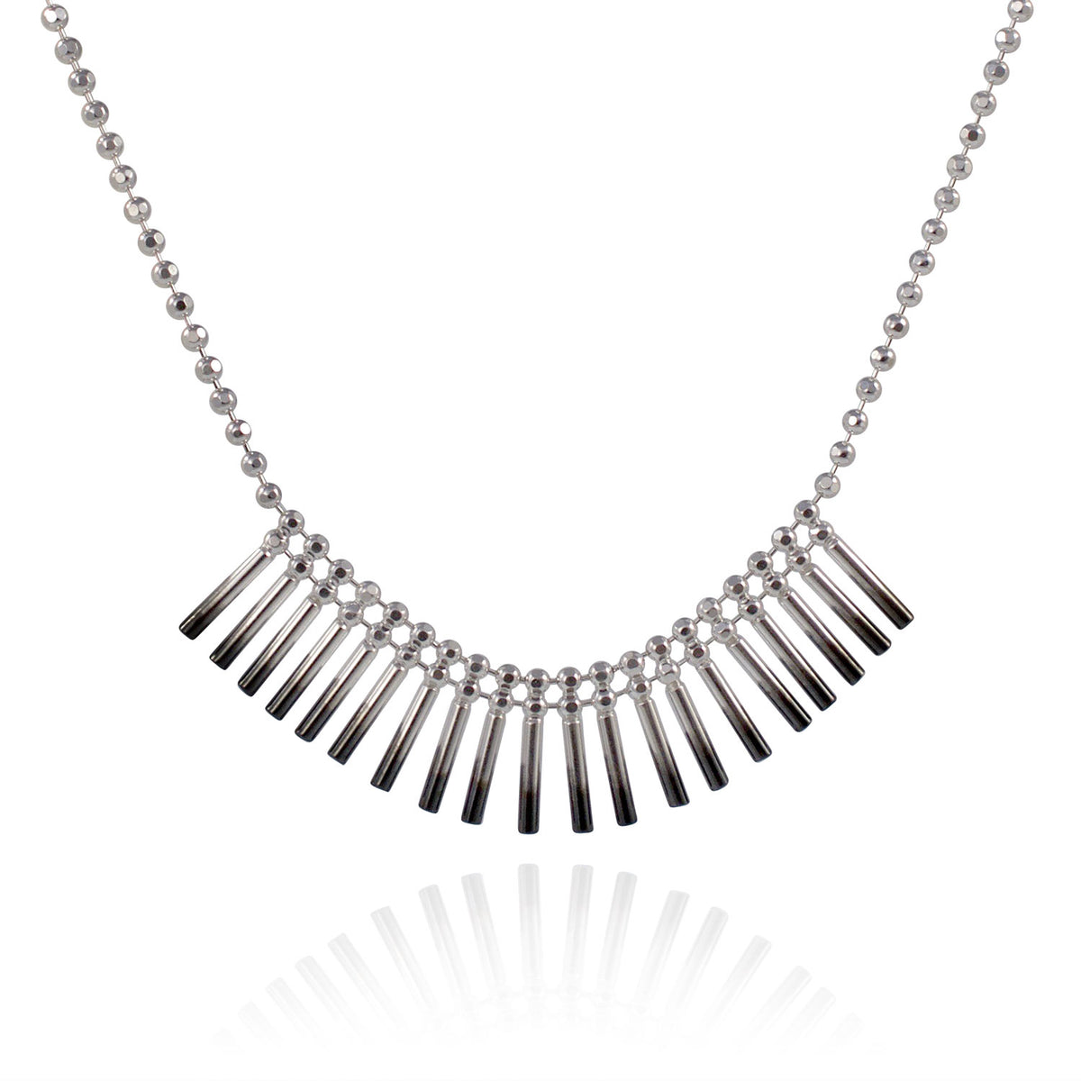 Silver Theda Cleo Necklace  — Cara Tonkin