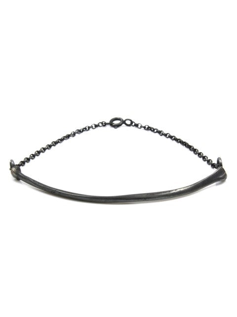 The Radius Bracelet - Oxidised Silver - IndependentBoutique.com