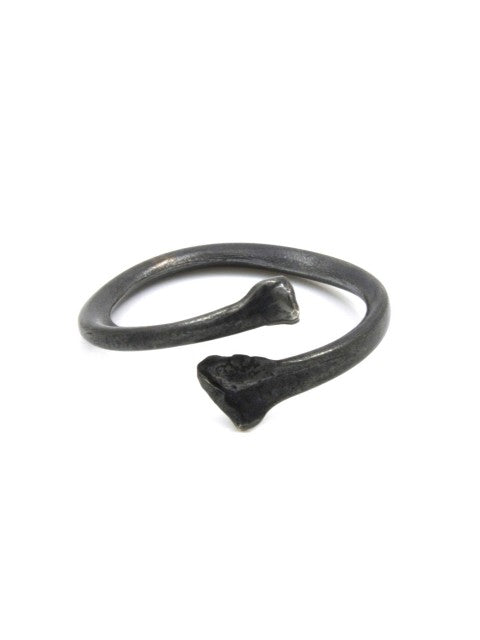 The Radius Ring - Oxidised Silver - IndependentBoutique.com