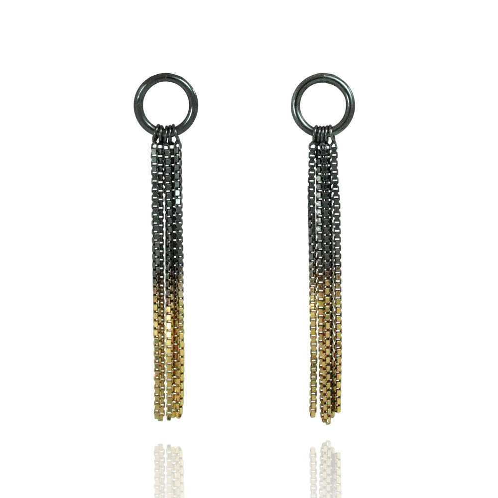 Silver Vesper Small Loop Earrings — Cara Tonkin