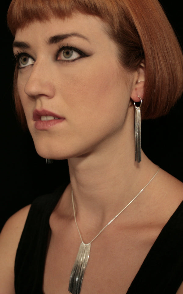 Gold Vesper Hoop Earrings — Cara Tonkin