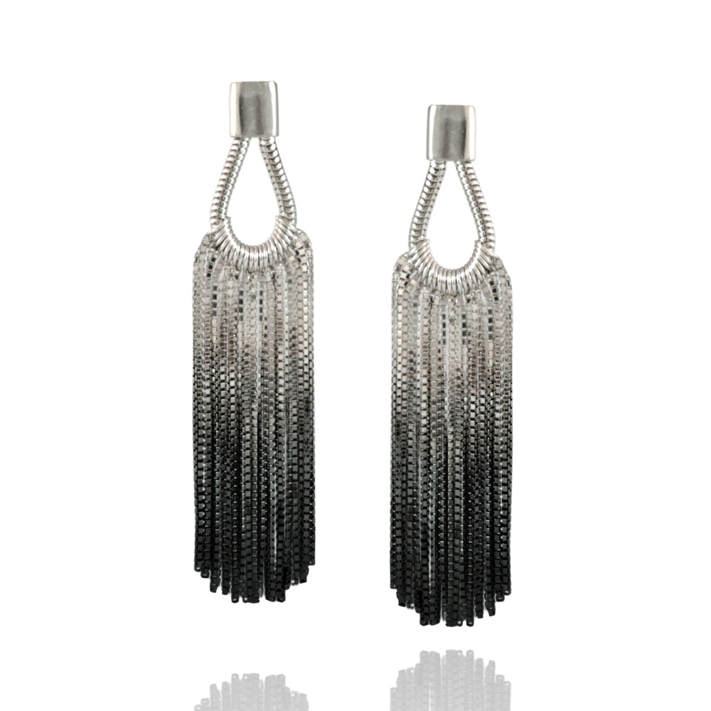 Silver Vesper Teardrop Earrings — Cara Tonkin