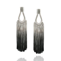 Silver Vesper Teardrop Earrings — Cara Tonkin