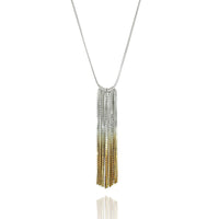 Silver Gold Vesper Full Necklace — Cara Tonkin