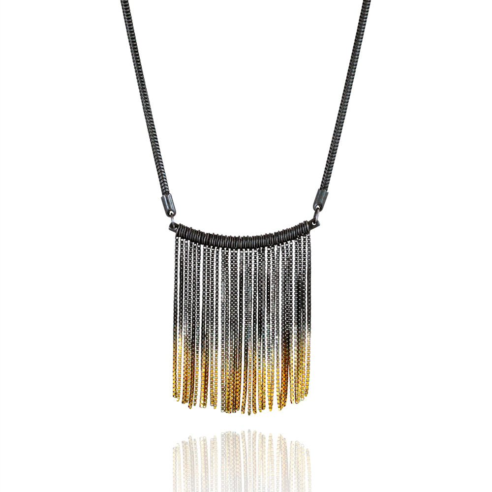 Gold Vesper Bar Necklace — Cara Tonkin