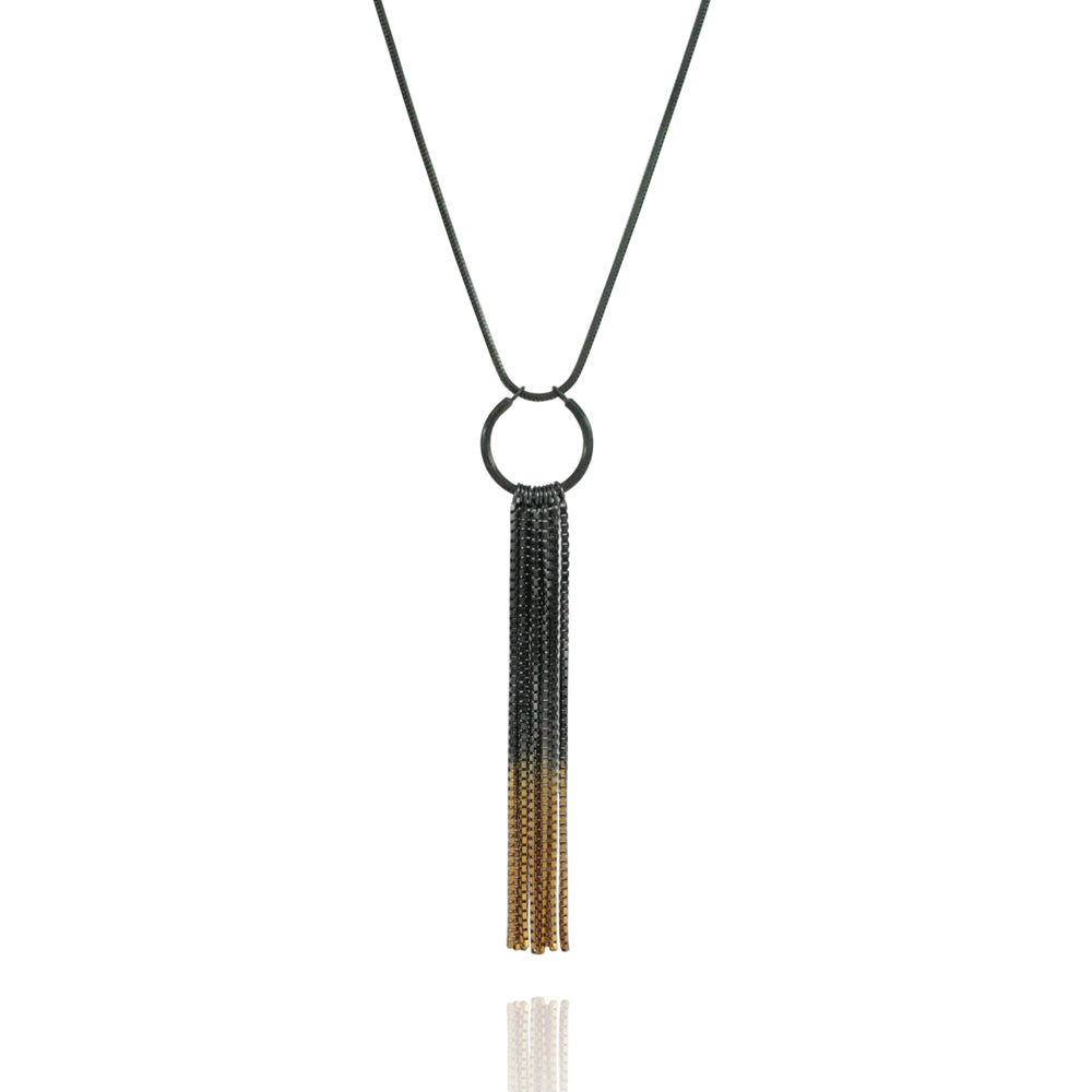 Gold Vesper Hoop Pendant — Cara Tonkin
