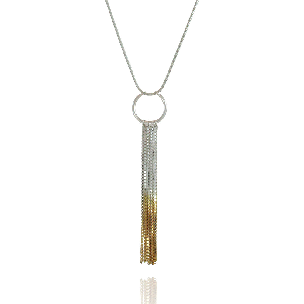 Silver Vesper Hoop Pendant — Cara Tonkin