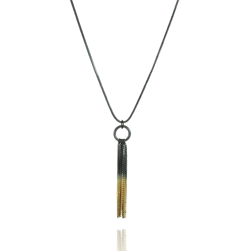Gold Vesper Small Loop Pendant — Cara Tonkin