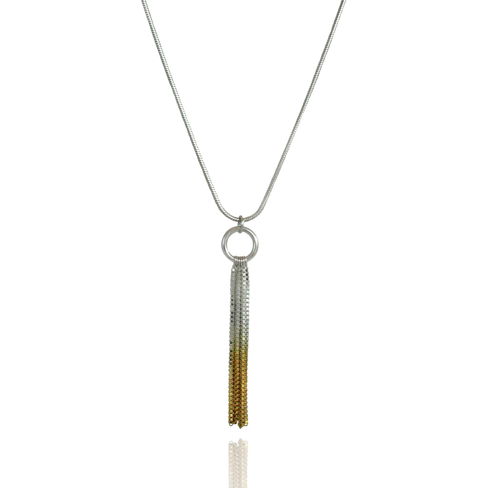 Silver Vesper Small Loop Pendant — Cara Tonkin