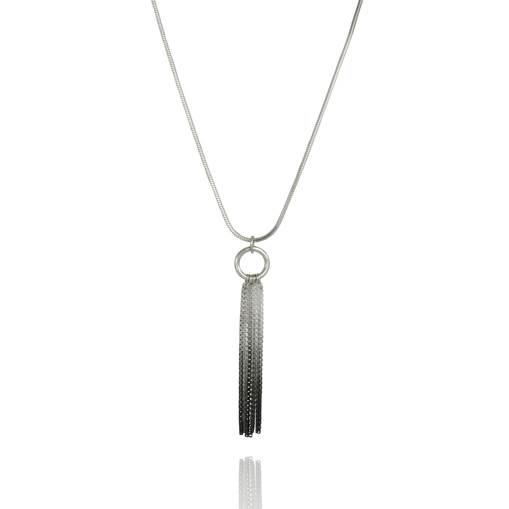 Silver Vesper Small Loop Pendant — Cara Tonkin