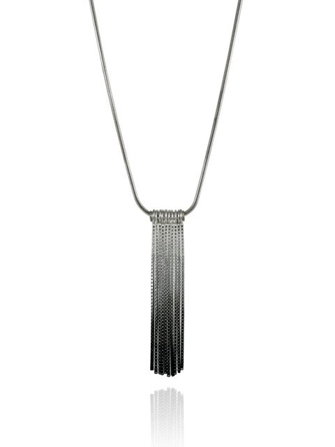 Vesper Short Tube Link Pendant - IndependentBoutique.com