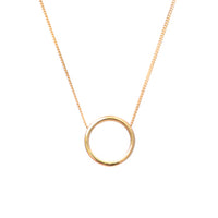 Halo Necklace - Gold Vermeil - IndependentBoutique.com