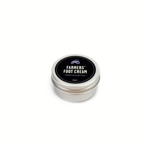 mini aluminium tin of foot cream by Farmers brand 