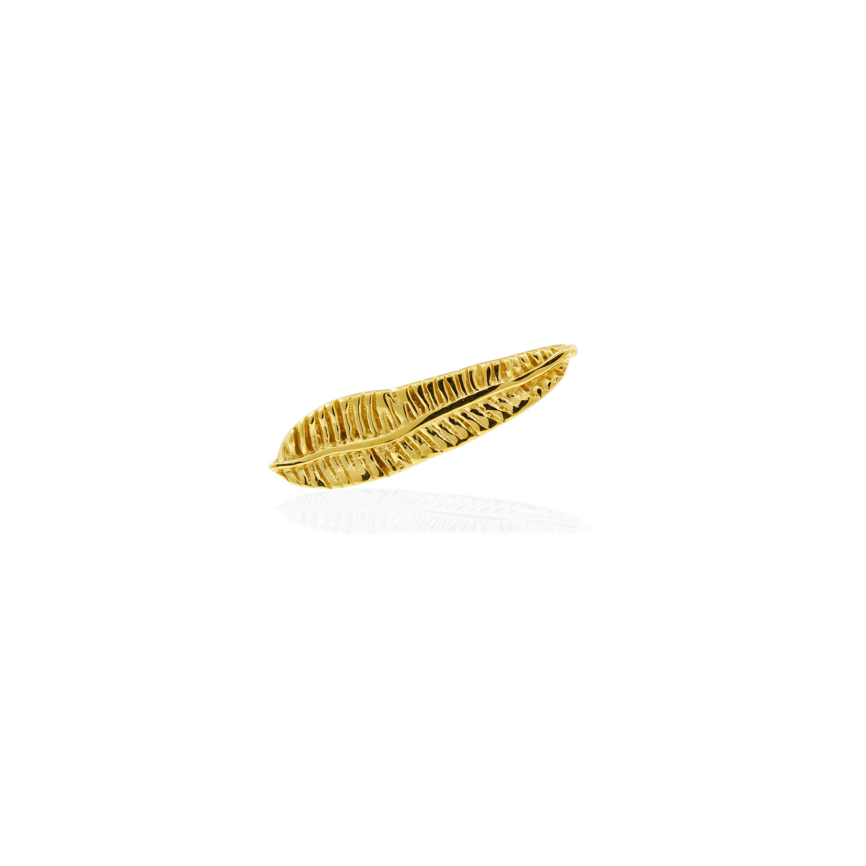 Banana leaf earrings store