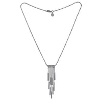Silver Demeter Tassel Necklace — Cara Tonkin
