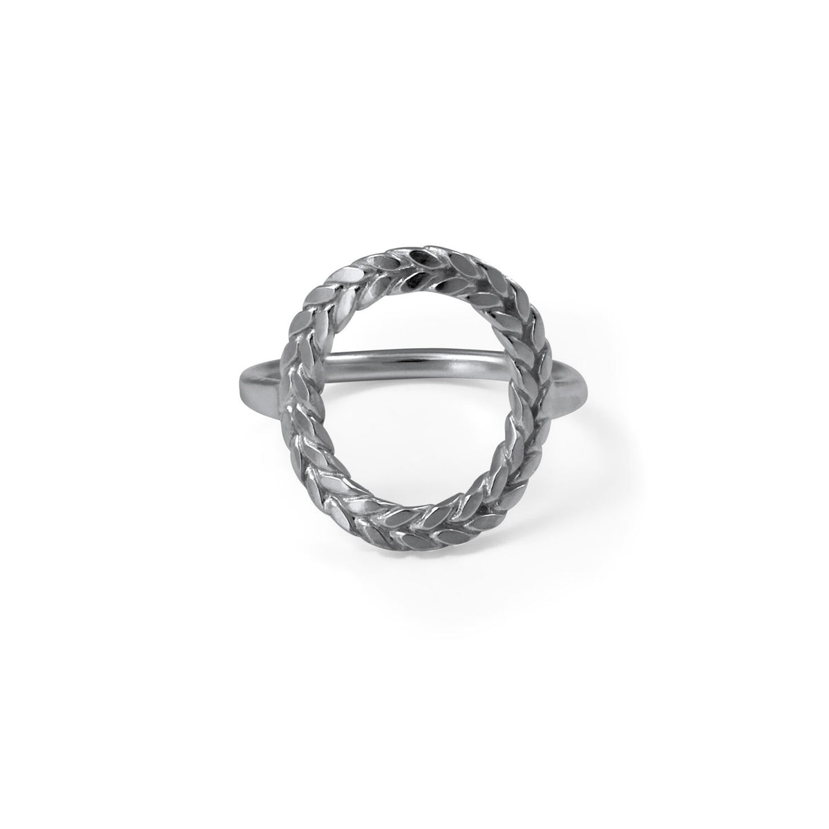 Silver Demeter Wreath Ring — Cara Tonkin