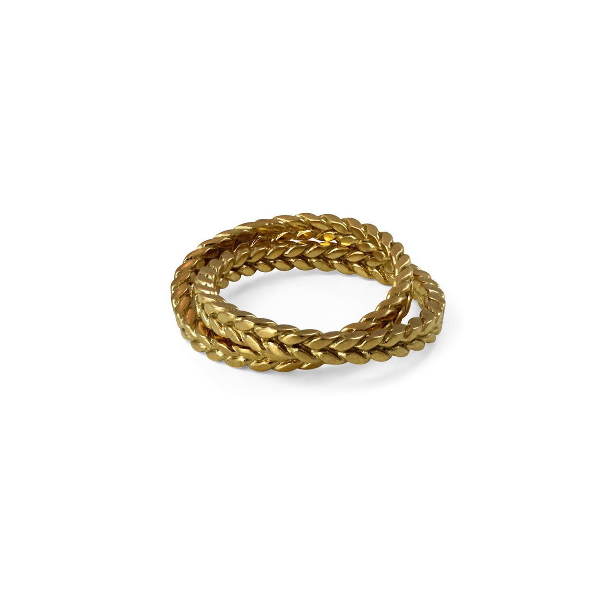 Gold Demeter Linked Ring — Cara Tonkin