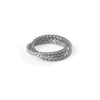 Silver Demeter Linked Ring — Cara Tonkin