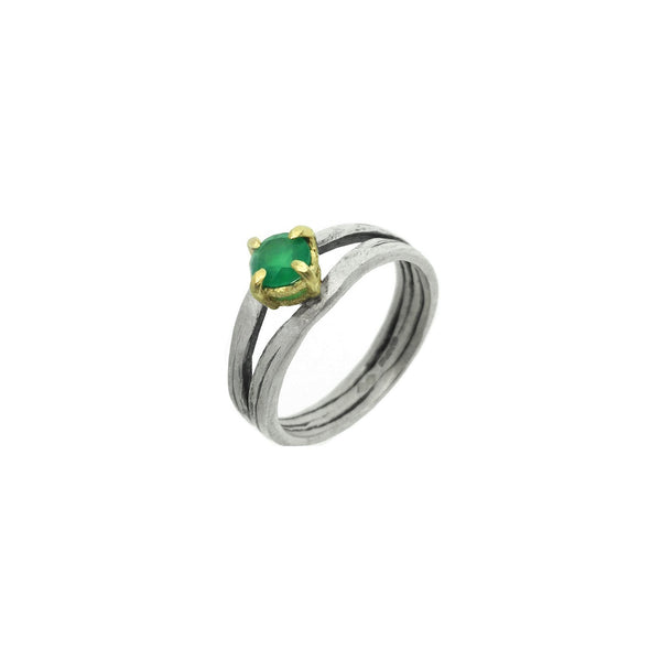 Sula Gold + Silver Open Solitaire - IndependentBoutique.com