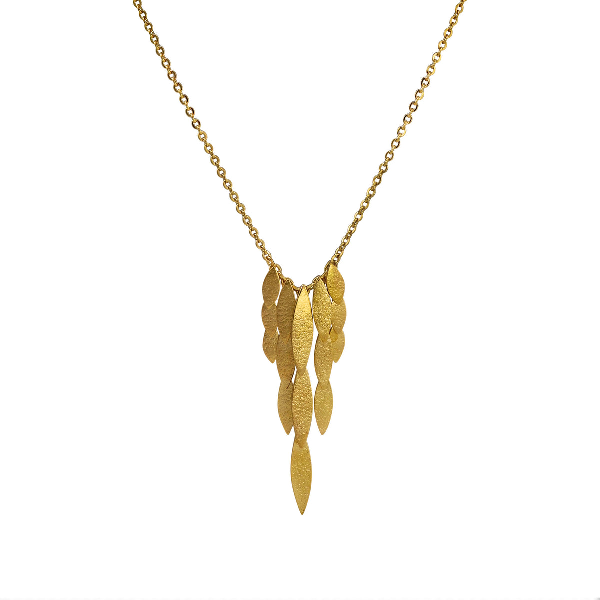 Gold Icarus Waterfall Necklace — Cara Tonkin