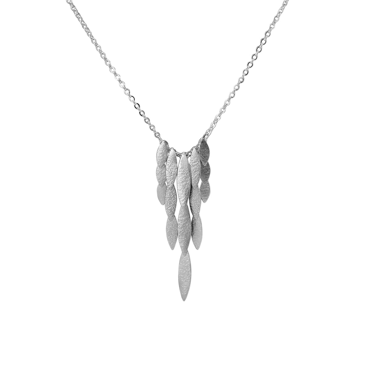 Silver Icarus Waterfall Necklace  — Cara Tonkin