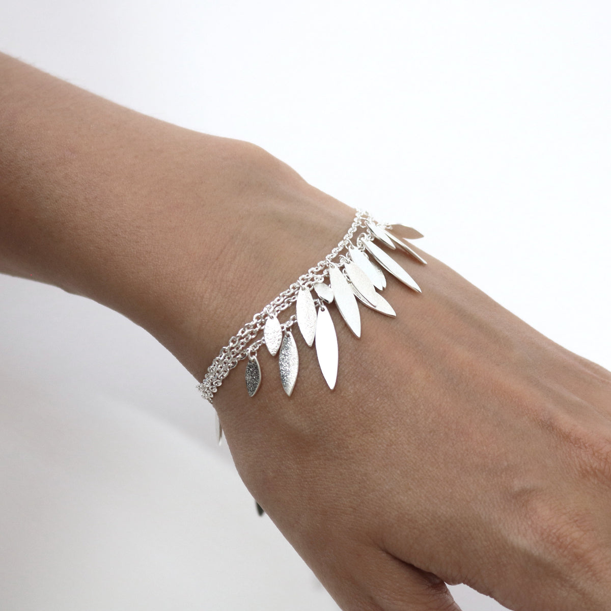 Silver Icarus Drops Bracelet/Necklace — Cara Tonkin