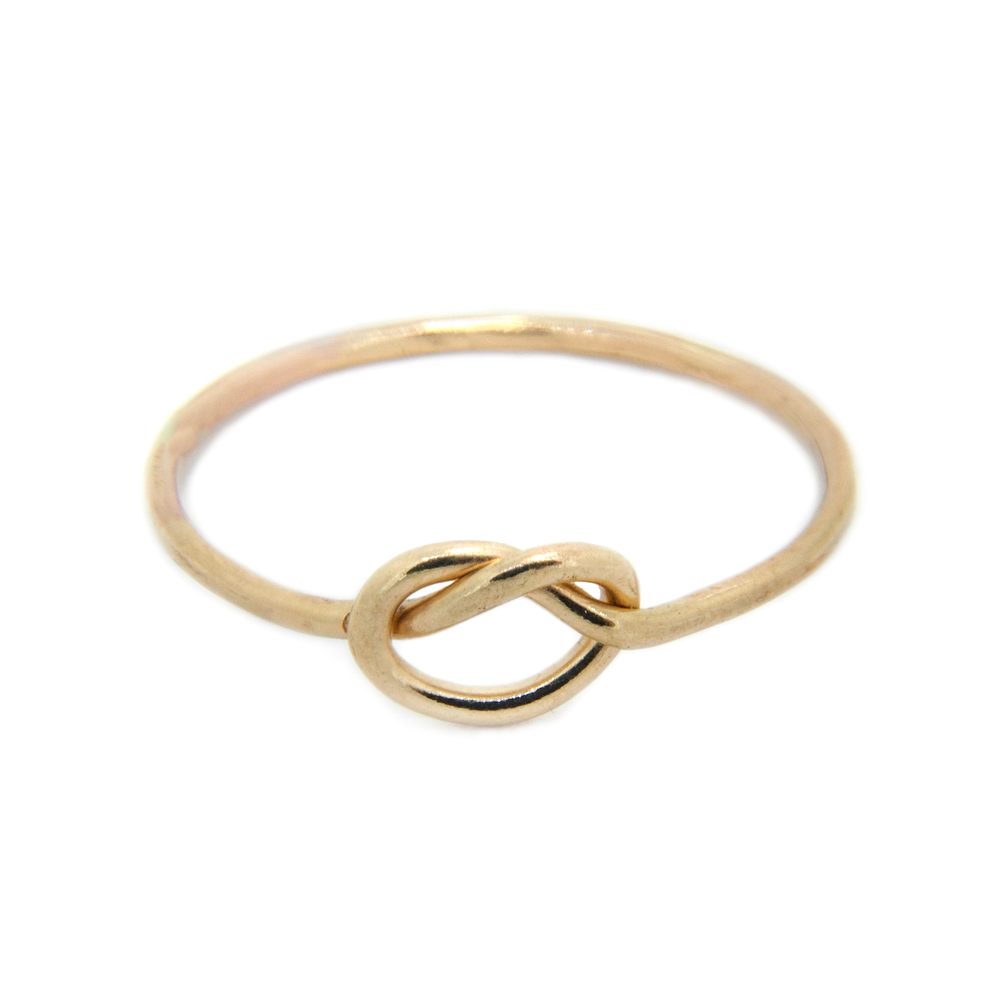 Forget Me Knot - 9ct Gold Love Knot Ring - IndependentBoutique.com