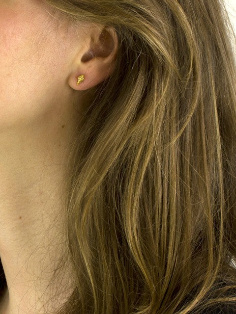 Miami Ice Cream Stud earrings - Gold - IndependentBoutique.com