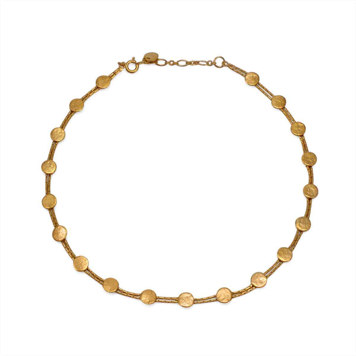 Gold Paillette Wrap Bracelet/Choker — Cara Tonkin