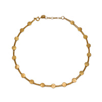 Gold Paillette Wrap Bracelet/Choker — Cara Tonkin